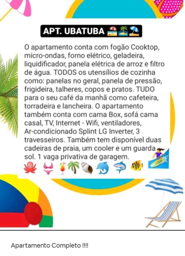 Apartamento Ubatuba - Praia Grande - 200M Da Praia Ngoại thất bức ảnh